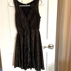 Beautiful black and gold dress